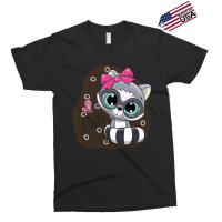 Cartoon-cat-cute-girl Exclusive T-shirt | Artistshot