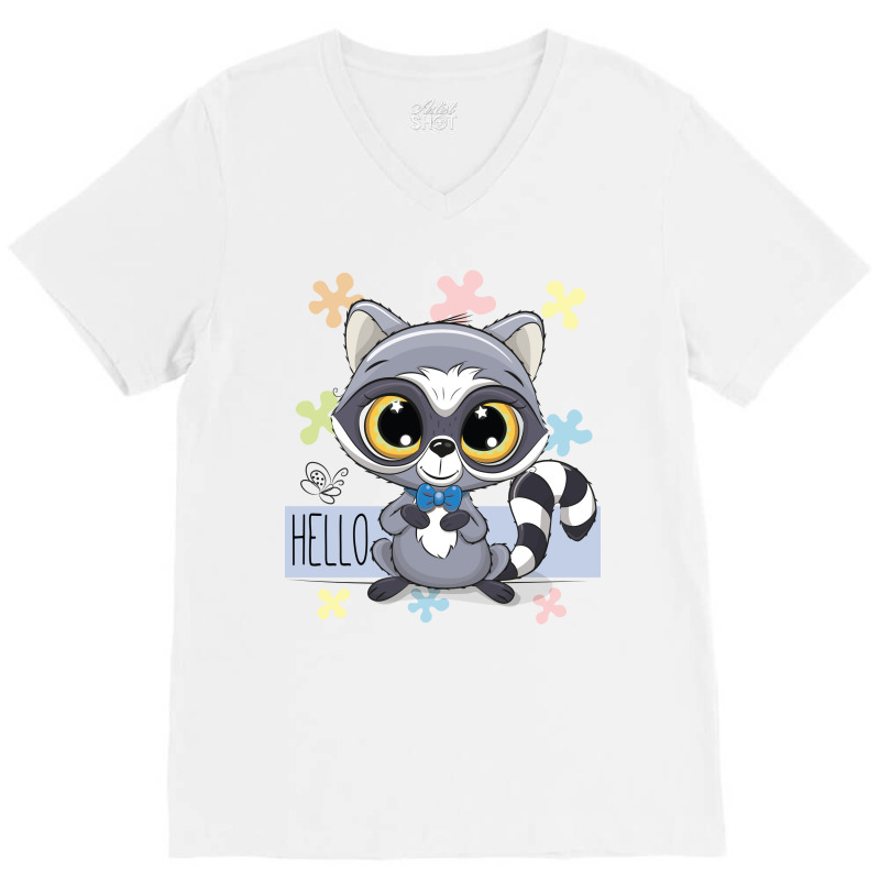 Cartooncat V-neck Tee | Artistshot