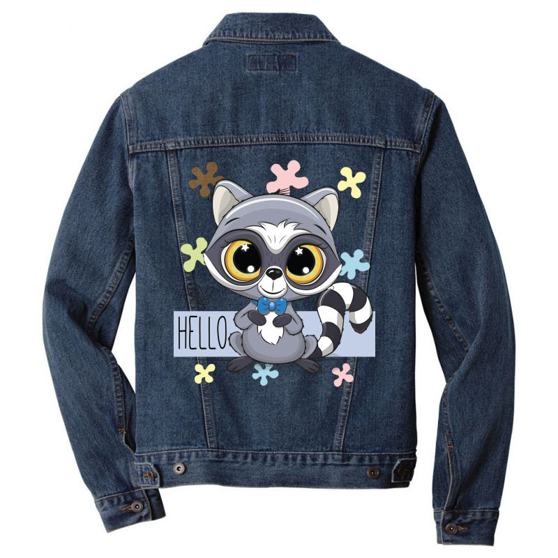 Cartooncat Men Denim Jacket | Artistshot