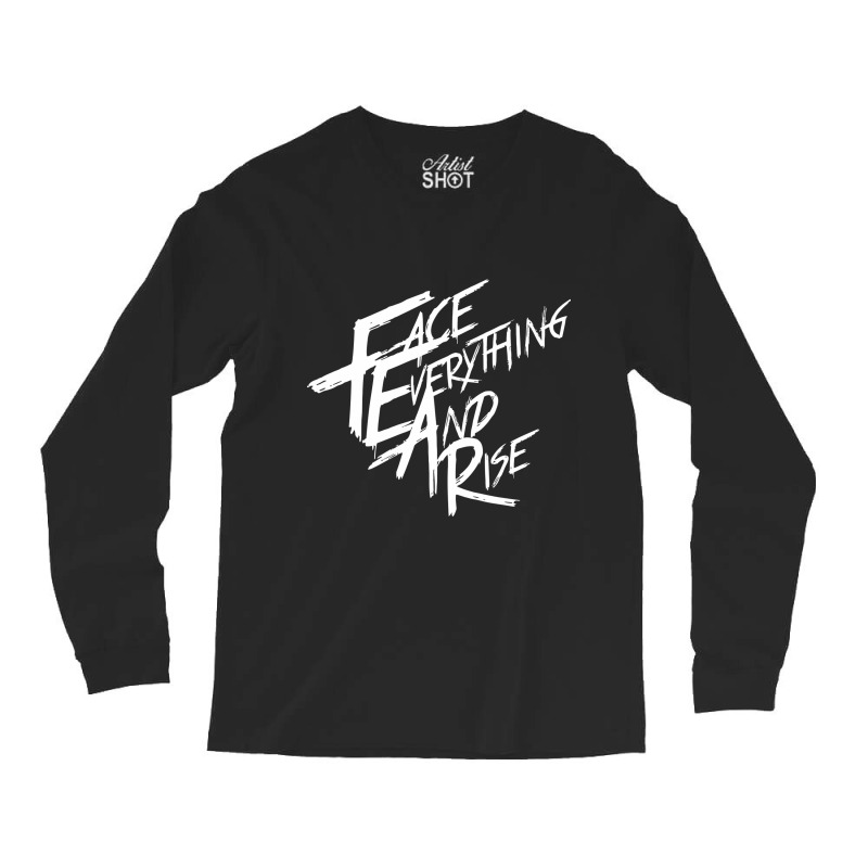 Papa Roach Face Everything And Rise Long Sleeve Shirts | Artistshot