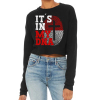 Jesus Christ It´s In My Dna Cross Fingerprind Chritstian Mens Funny Cropped Sweater | Artistshot