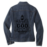 Jesus Christian Faith Boys Girls Women Mens Birthday Gifts Ladies Denim Jacket | Artistshot