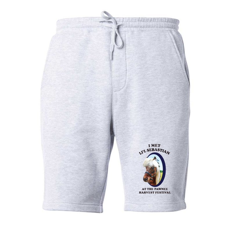 I Met Lil' Sebastion Parks And Recreation Fleece Short by mudamangga | Artistshot