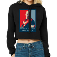 Dwayne Men Johnson Vintage Cropped Hoodie | Artistshot