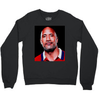 Dwayne Picture Johnson Art Crewneck Sweatshirt | Artistshot