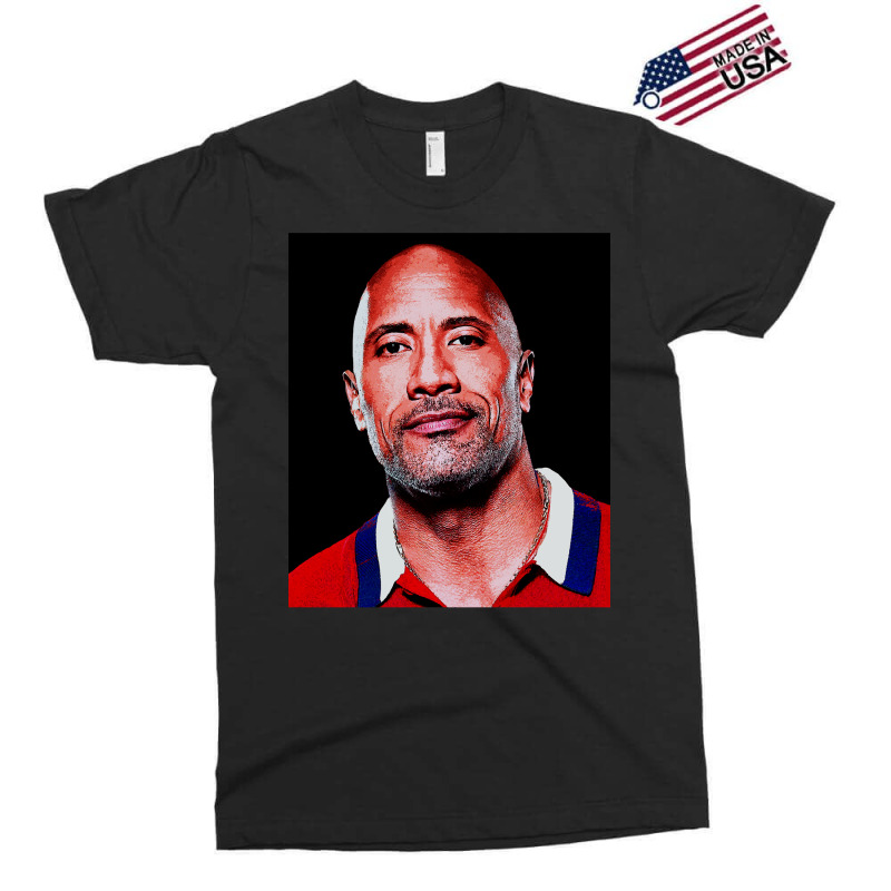 Dwayne Picture Johnson Art Exclusive T-shirt by Artists-Zoe | Artistshot