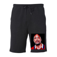 Dwayne Picture Johnson Art Fleece Short | Artistshot