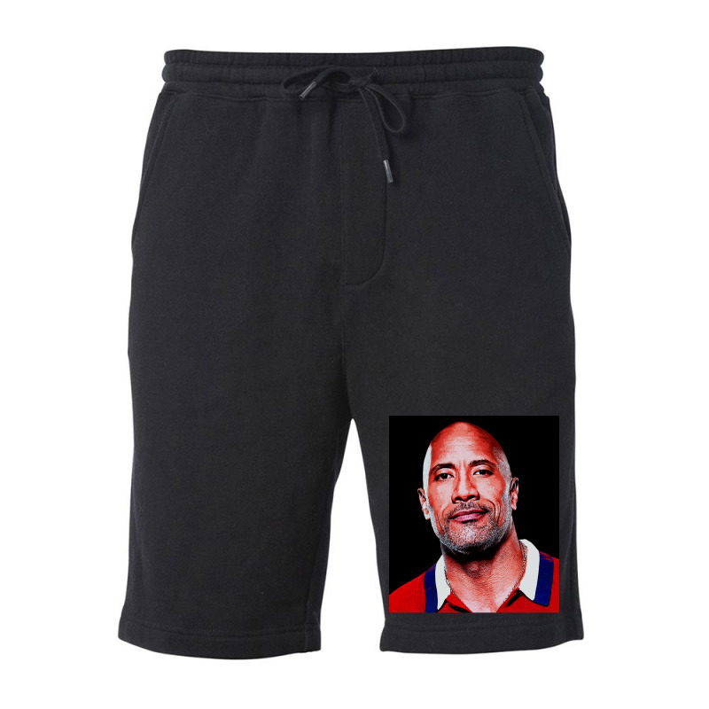 Dwayne Picture Johnson Art Fleece Short by Artists-Zoe | Artistshot