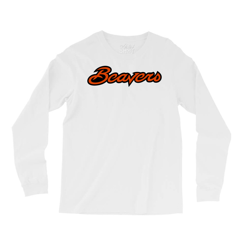 Oregon Wordmark Long Sleeve Shirts by bhadra | Artistshot