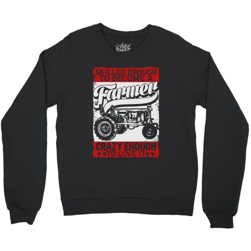 Farmer Crewneck Sweatshirt by Bertaria | Artistshot