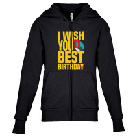 Premium Best Birthday Youth Zipper Hoodie | Artistshot