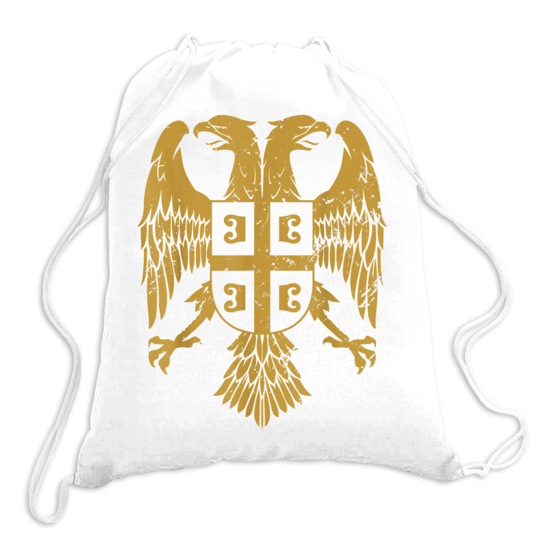 Serbian Double Headed Eagle A Serbia Coat Of Arms Fan T Shirt 