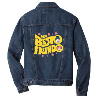 My Besto Friendo Men Denim Jacket | Artistshot