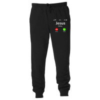 Jesus Is Calling Christian Funny Gifts Unisex Jogger | Artistshot