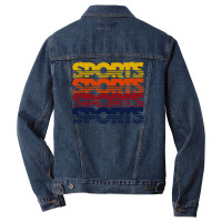 Vintage Sports Men Denim Jacket | Artistshot