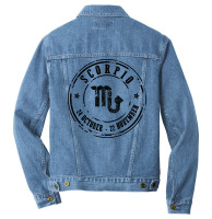 Scorpio Men Denim Jacket | Artistshot