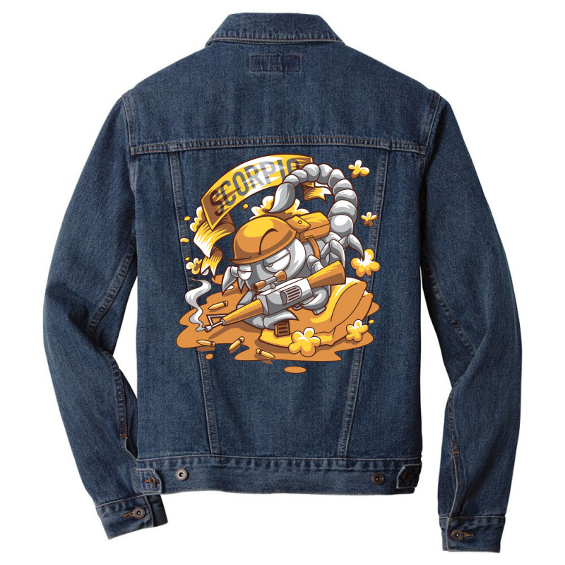 Scorpio Men Denim Jacket | Artistshot