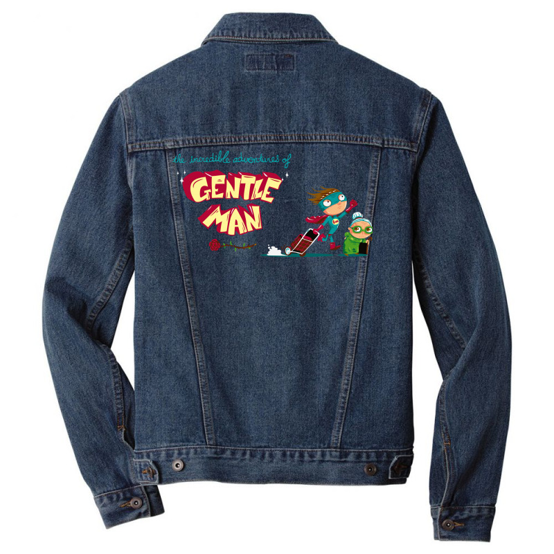 The Incredible Adventures Of Gentelman Men Denim Jacket | Artistshot