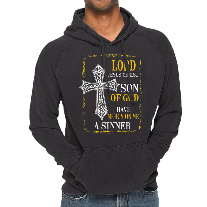 Jesus Prayer - Eastern Orthodox & Catholic Christian Faith For Mens Wo Vintage Hoodie | Artistshot