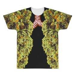 funny weed lung marijuana bud All Over Men's T-shirt | Artistshot