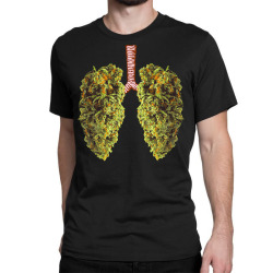 funny weed lung marijuana bud Classic T-shirt | Artistshot
