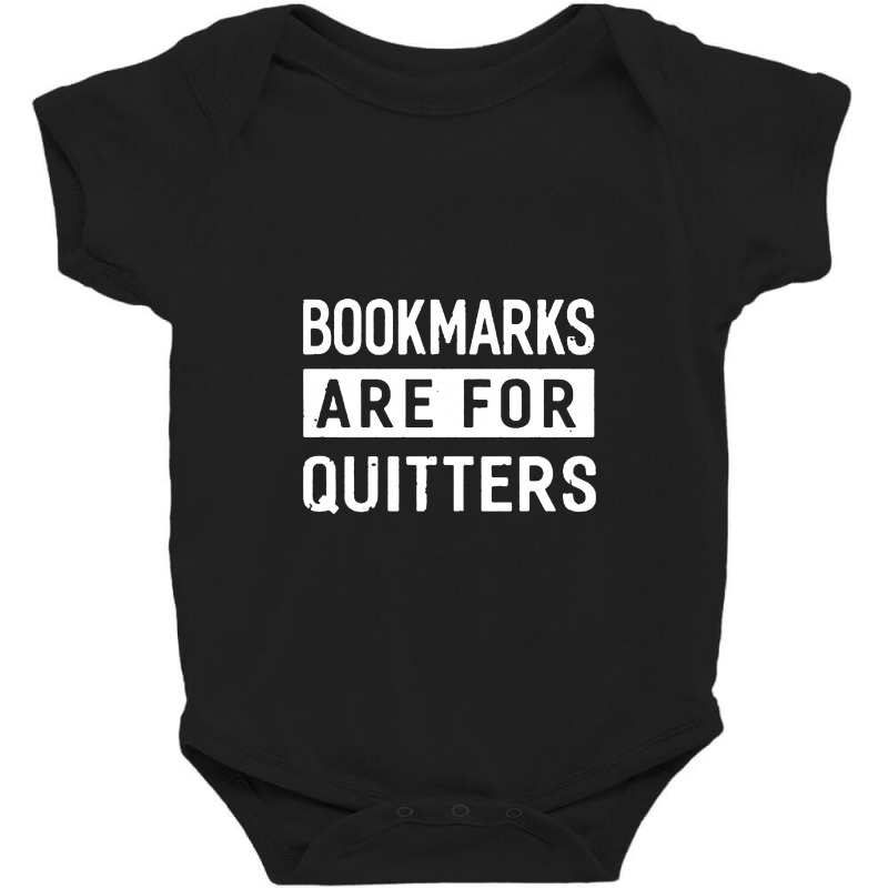 Bookmarks Are For Quitters Baby Bodysuit by Bertaria | Artistshot