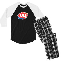 Frozen Dessert Men's 3/4 Sleeve Pajama Set | Artistshot