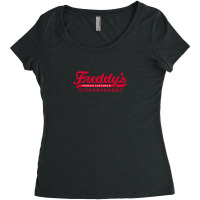 Freddy's Frozen Custard & Steakburgers Women's Triblend Scoop T-shirt | Artistshot