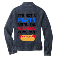 Sausage Party Ladies Denim Jacket | Artistshot