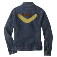 Brb Boomerang Ladies Denim Jacket | Artistshot