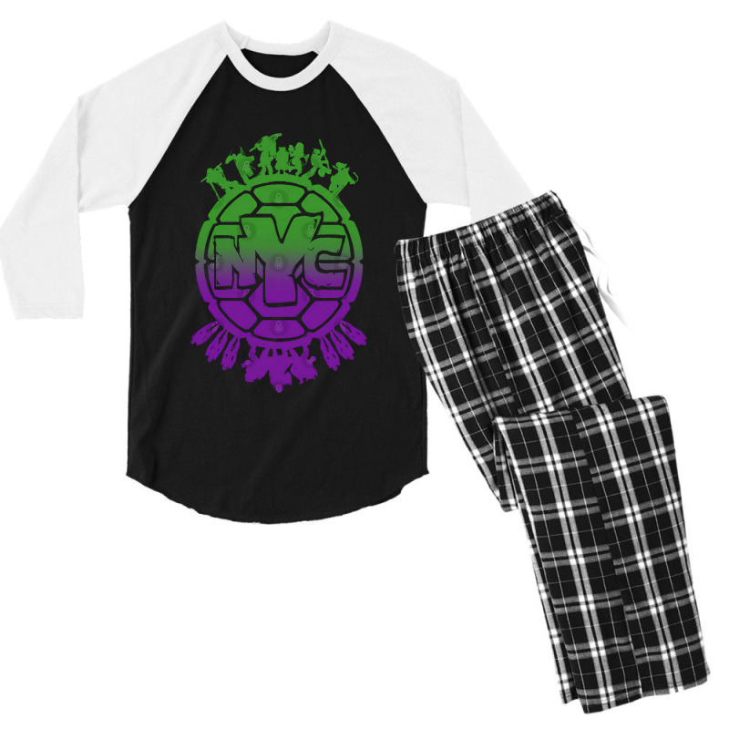 Music Vintage Neutrino Funny Gifts Boys Girls Men's 3/4 Sleeve Pajama Set | Artistshot