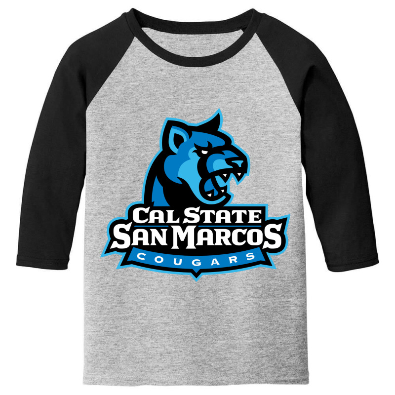 Csu San Marcos Cougars Youth 3/4 Sleeve by markosell | Artistshot