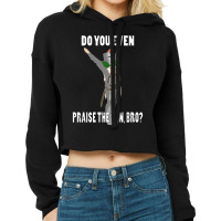 Music Retro Animal Character My Favorite People Cropped Hoodie | Artistshot