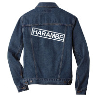 Harambee Men Denim Jacket | Artistshot