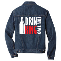 Drin King For Two Men Denim Jacket | Artistshot