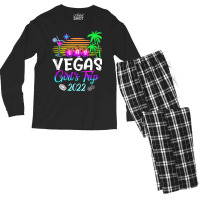 Las Vegas Trip Girls Trip 2022 T Shirt Men's Long Sleeve Pajama Set | Artistshot