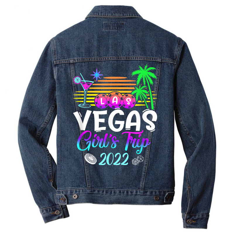 Las Vegas Trip Girls Trip 2022 T Shirt Men Denim Jacket | Artistshot