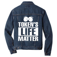 Tokens Life Matter Men Denim Jacket | Artistshot