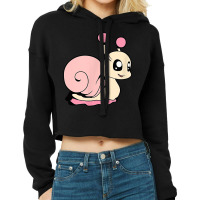 Kawaii Snail T Shirt Cropped Hoodie | Artistshot