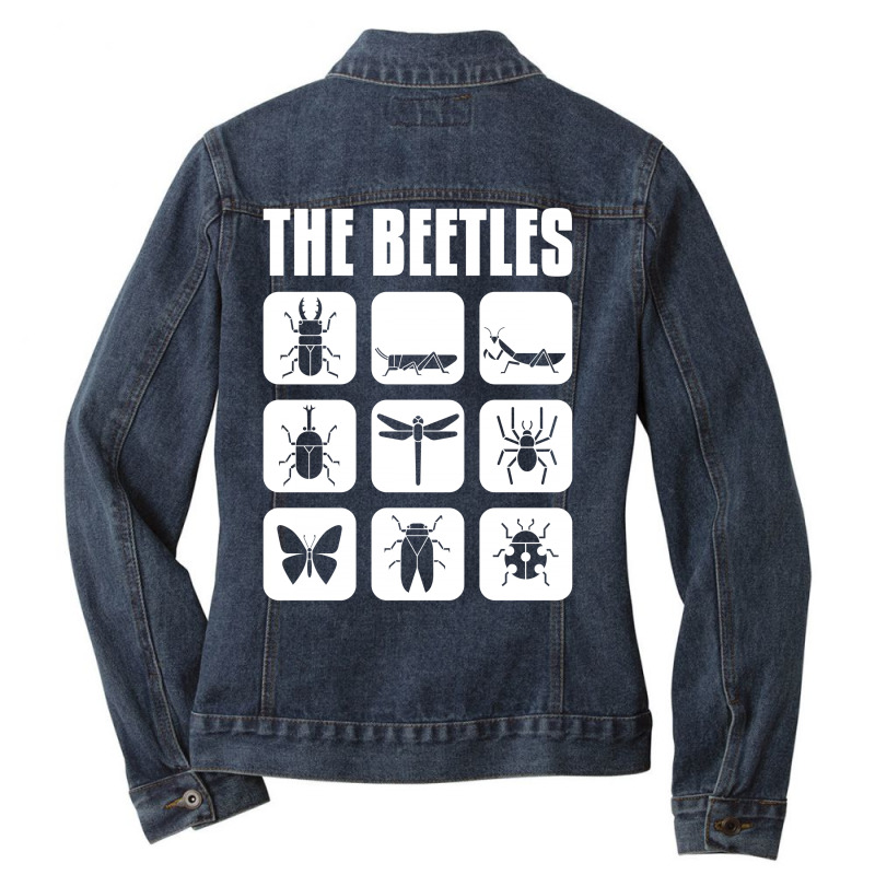 The Beetles Ladies Denim Jacket by SabriAcar | Artistshot