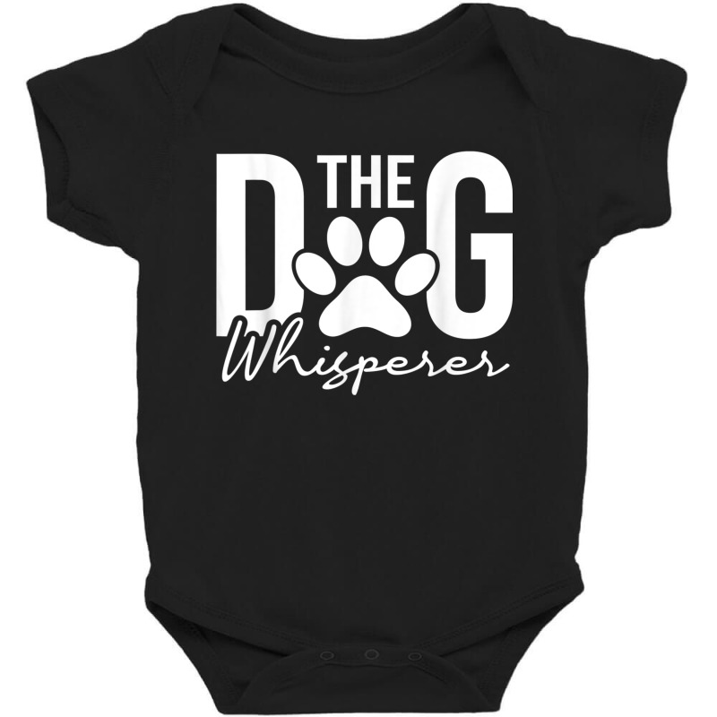 The Dog Whisperer   Dog Lover Pet Owner Agility Handler T Shirt Baby Bodysuit by PET LOVE | Artistshot