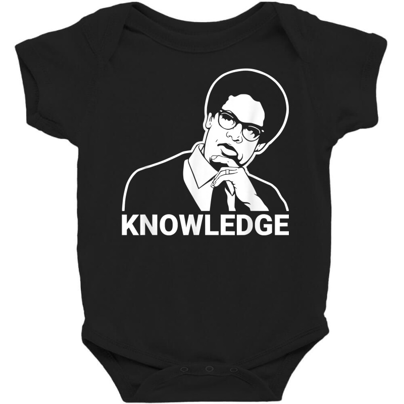 Sowell Knowledge Thomas Economist Black History T Shirt Baby Bodysuit by sabadmscoastlw | Artistshot