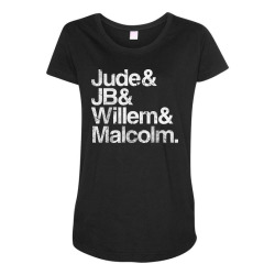 a little life book typography Maternity Scoop Neck T-shirt | Artistshot