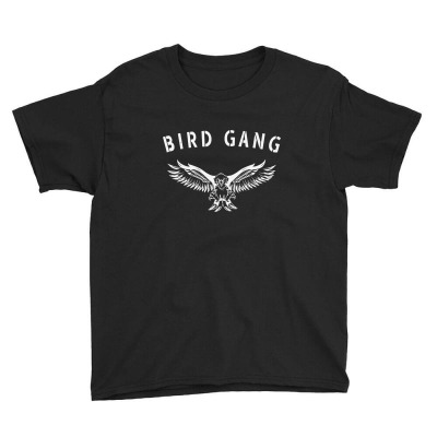 Bird Gang Eagle   Philadelphia Football Fans Youth Tee Designed By Bertaria