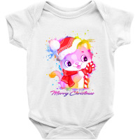 Merry Christmas Cat Baby Bodysuit | Artistshot