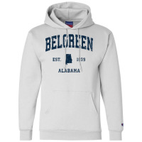 Belgreen Alabama Al Vintage Athletic Navy Sports Design T Shirt Champion Hoodie | Artistshot