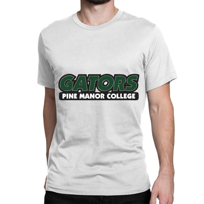 Pine Manor Gift Classic T-shirt by Owen Cavero | Artistshot