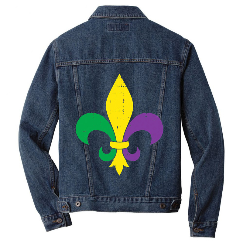 Jester Har Pocket Mardi Gras Party Parade Carnival Men Women Men Denim Jacket | Artistshot