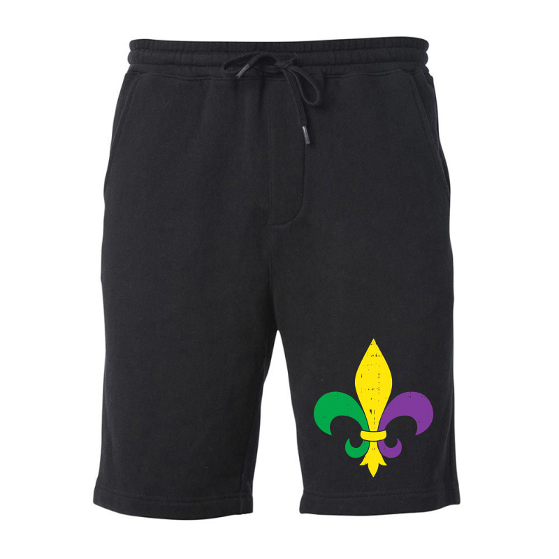 Jester Har Pocket Mardi Gras Party Parade Carnival Men Women Fleece Short | Artistshot