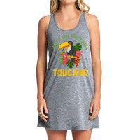 Exotic Animal Bird Lover Women Just A Girl Who Loves Toucans T Shirt Tank Dress | Artistshot